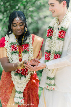 Garlands and Grace at the Mandap