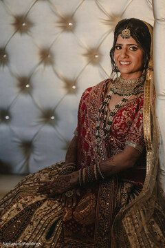 Elegance Seated in Red