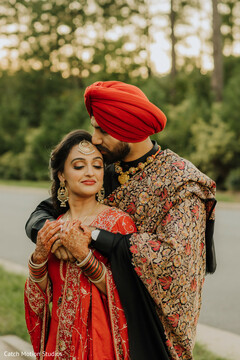 Wrapped in Scarlet Love