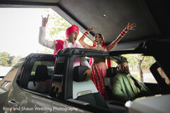 Wedding Exit Goals in Motion