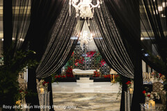 A Reception Drenched in Glamour