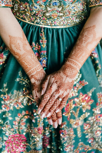 A Bride’s Regal Touch