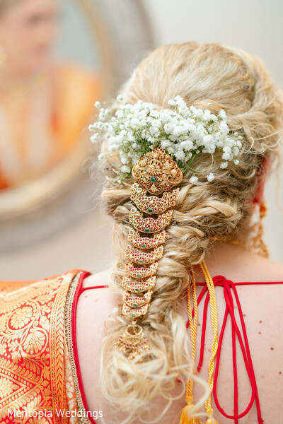 Braided Elegance, South Indian Style