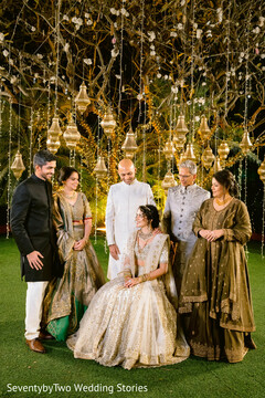 A Family Framed in Golden Light