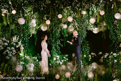 Vows Carried by Garden Air