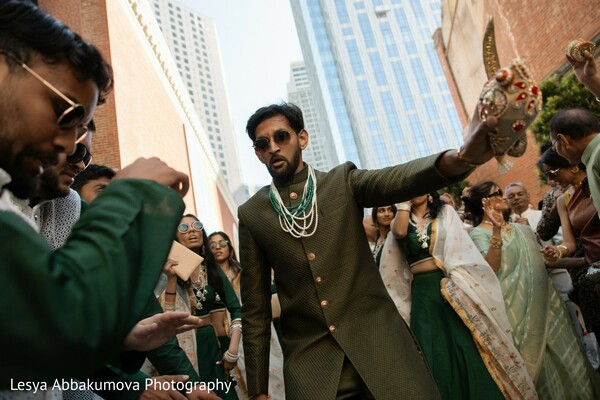 baraat,groom style,south asian groom,wedding procession,urban baraat,indian groom fashion,celebration moment