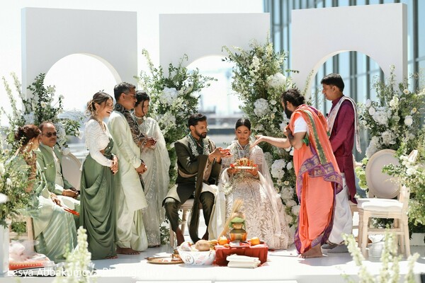 south asian ceremony,hindu wedding rituals,traditional wedding moment,mandap ceremony,cultural traditions,sacred rituals
