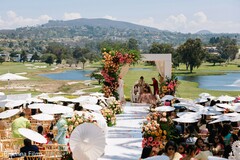 Scenic Outdoor Mandap Ceremony