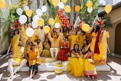 Joyful Haldi Celebration With Family & Friends