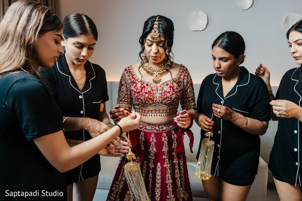 Preparing a Queen for Her Day