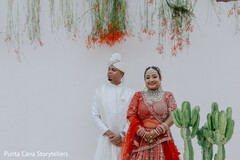 Romantic Portrait by the Cactus Garden