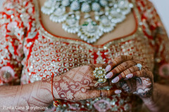Bridal Mehndi & Statement Jewelry Close-Up