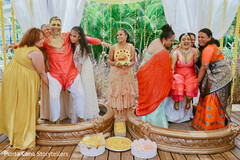 Family Fun at the Haldi Ceremony