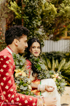 A Varmala Filled With Smiles