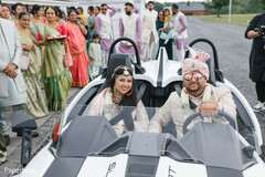 A Stylish Wedding Send-Off