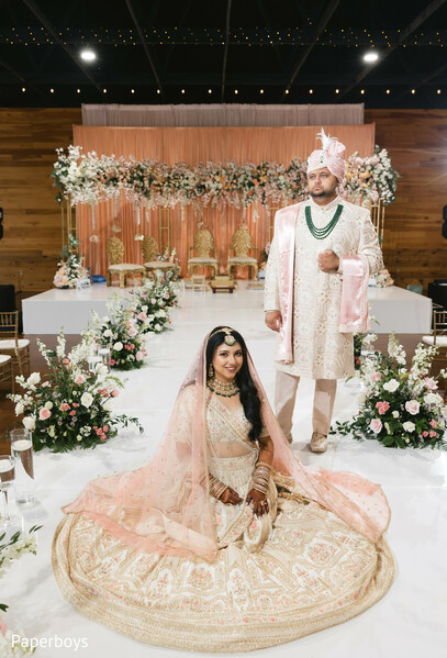 indian wedding mandap,ceremony decor,south asian wedding stage,floral mandap design,traditional wedding setup,sacred wedding space