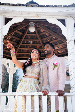 Playful Love Under the Gazebo