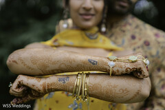 Golden Haldi Hues & Henna Dreams