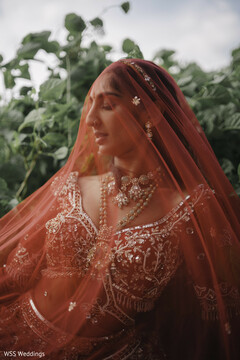 A Bride in Sacred Scarlet