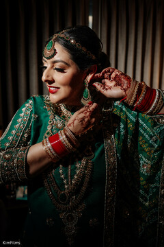 A Bride in Her Quiet Moment