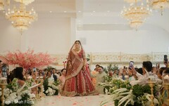 A Grand Bridal Entrance