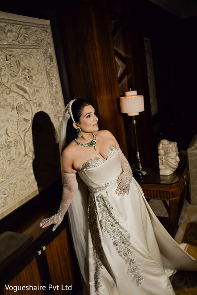 bridal fashion portrait,couture wedding gown,statement bridal jewelry,luxury bride style,fine art bridal photography,elegant wedding look,south asian fusion bride,editorial wedding portrait,classic bridal elegance,destination wedding fashion