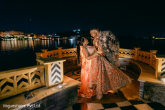 A Midnight Twirl by the Palace Waters