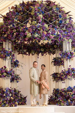 Vows Beneath a Floral Dream