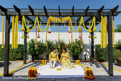Golden Bliss: A Bride and Groom’s Celebration in Yellow