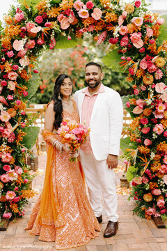 Framed in Blooming Brilliance