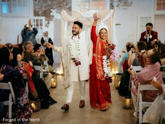 Cheers, Petals, and Newlywed Bliss