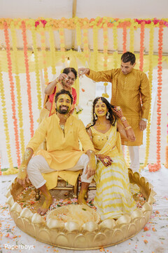 A Haldi Full of Laughter