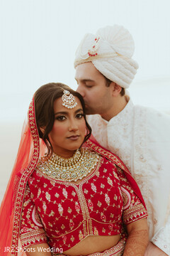 Regal Romance in Crimson and Ivory
