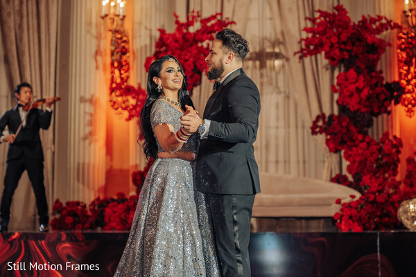 A First Dance Surrounded by Romance