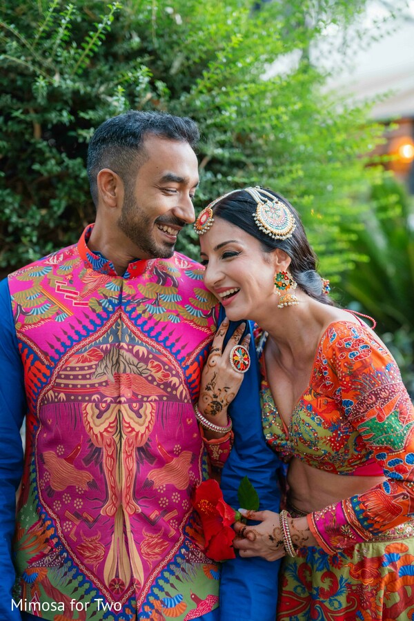haldi outfit,colorful fashion,couple portraits,pre wedding events,vibrant lehenga,wedding style,candid moments,south asian wedding,festive attire,cultural celebration