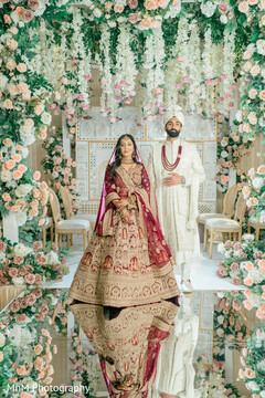 A Grand Wedding Entrance