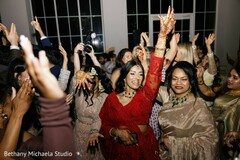 Wedding Guests Dancing at a Reception