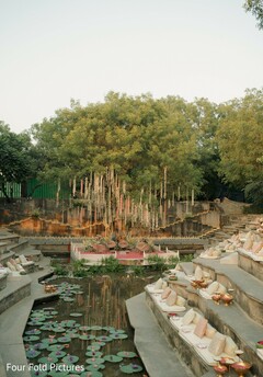 Outdoor Seating with Water Feature