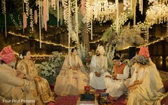 Wedding Ceremony with Floral Decor