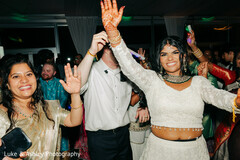 Joyful South Asian Wedding Reception Dance Floor Energy