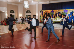 Groomsmen Dance Performance at Wedding Reception