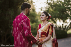 Couple's Outdoor Photo Session in Traditional Attire