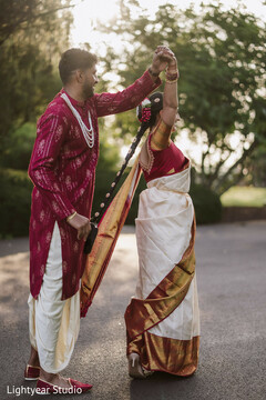 Couple in Traditional Attire