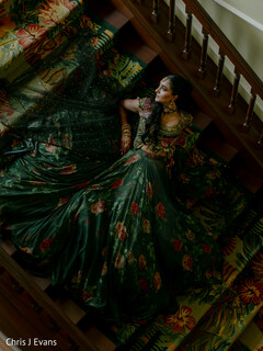 Emerald Dreams on the Staircase