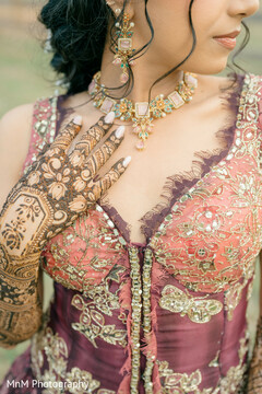Bride's Mehndi and Jewelry