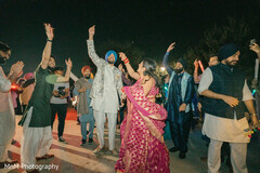 Group Dances at Night Celebration