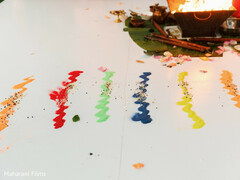 Colorful Floor Streaks with Agni Setup