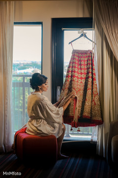 Indian bride getting ready Indian bride getting ready