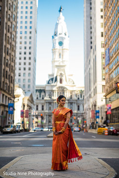 indian bridal portrait indian bride,wedding sari