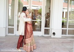 First Look fusion wedding,fusion indian wedding,first look,first look portraits
